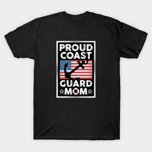 Proud Coast Guard Mom T-Shirt